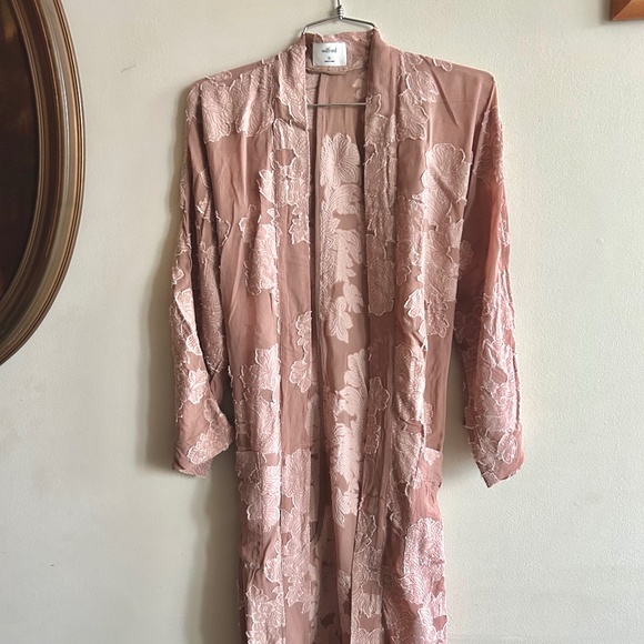 Aritzia Wilfred Durante Jacket Robe - Pink - Size XS - Picture 5 of 14